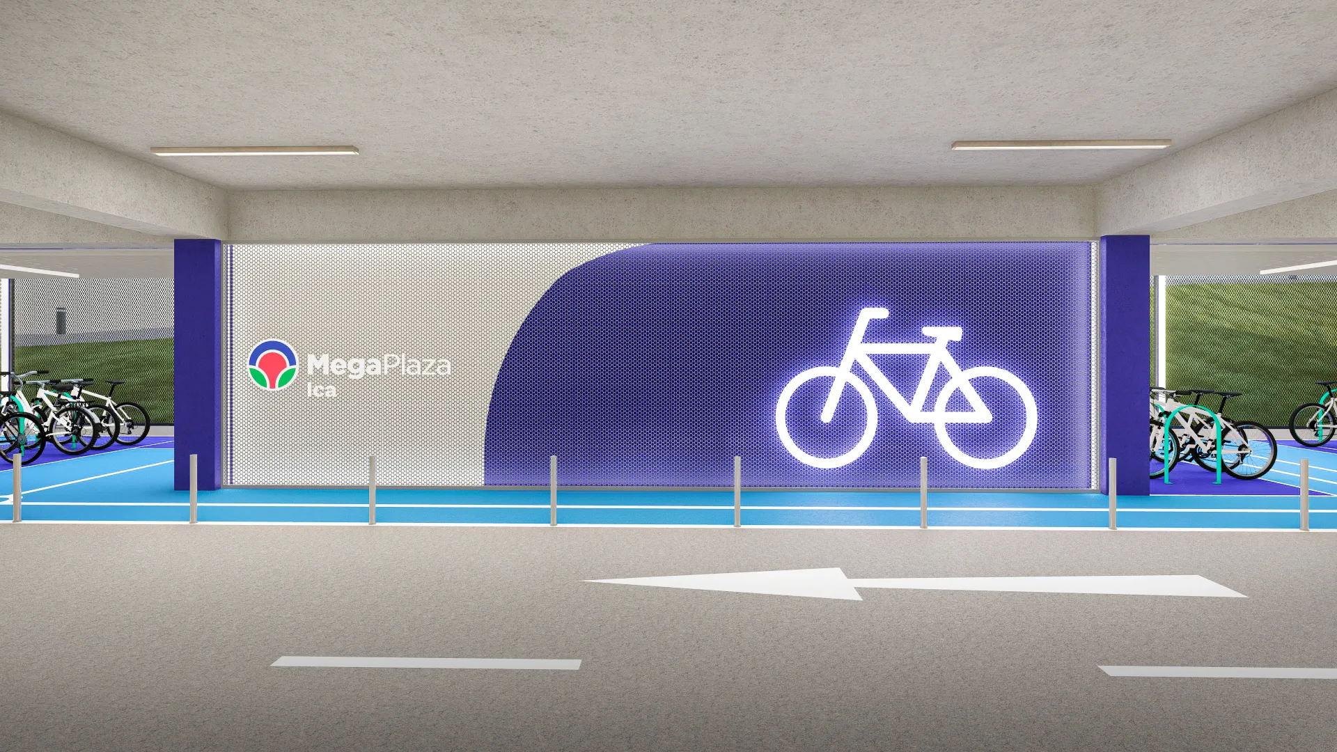 Bicicletero Mega Plaza